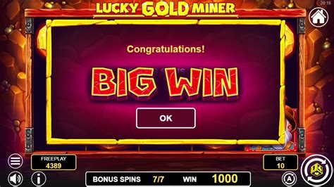 Lucky Gold Miner LeoVegas